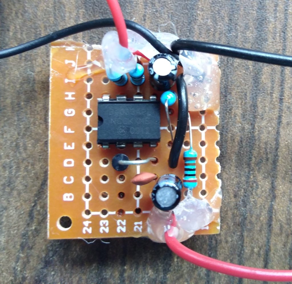MC34063A - 3.7 to 1.5 V buck converter board