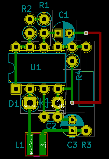 MC34063A - 3.7 to 1.5 V buck converter PCB layout